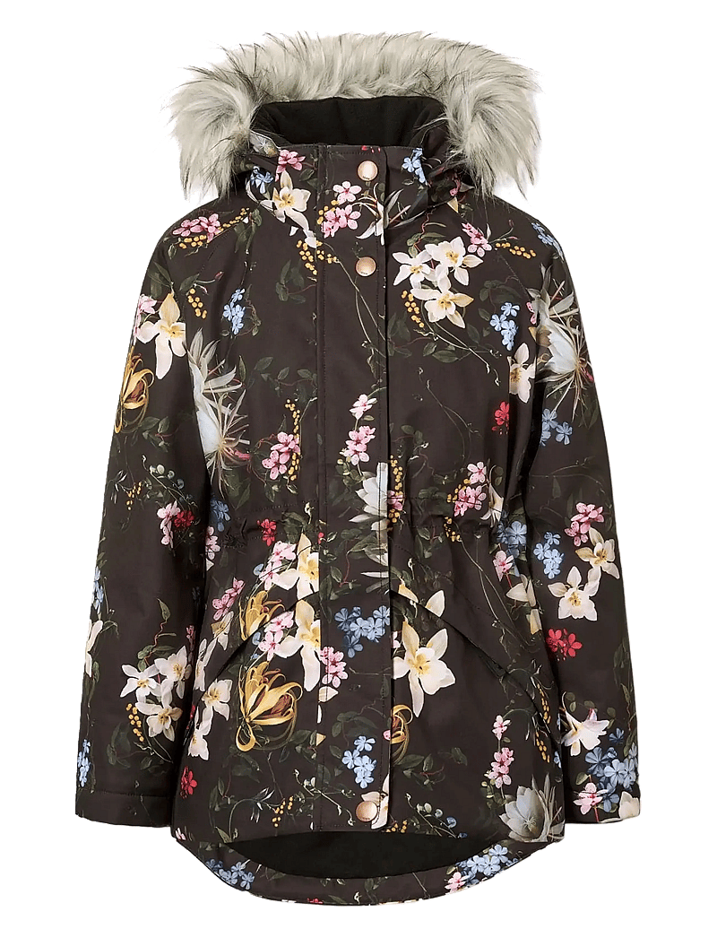 Molo - Cathy Fur - skijacken - paisley flowers - 0