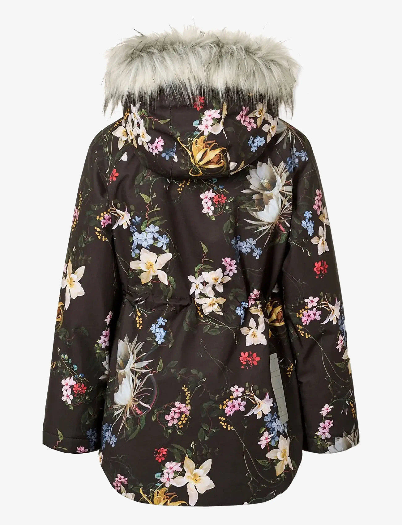 Molo - Cathy Fur - winterjacke - paisley flowers - 1
