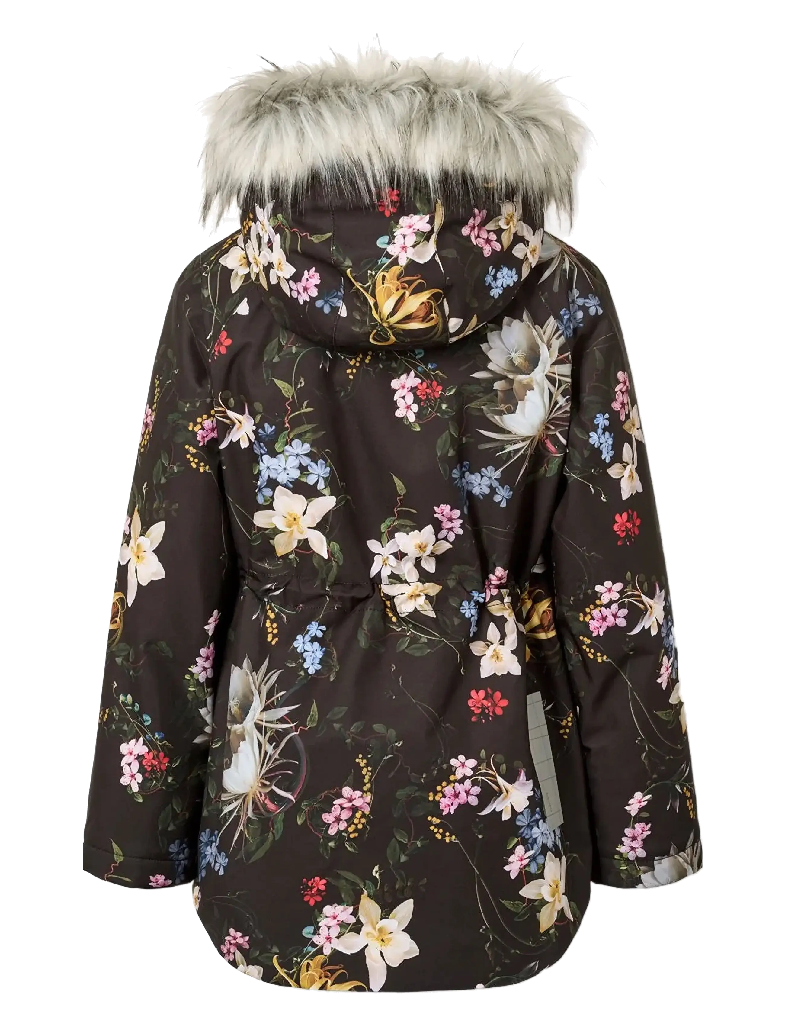 Molo - Cathy Fur - winterjacken - paisley flowers - 1