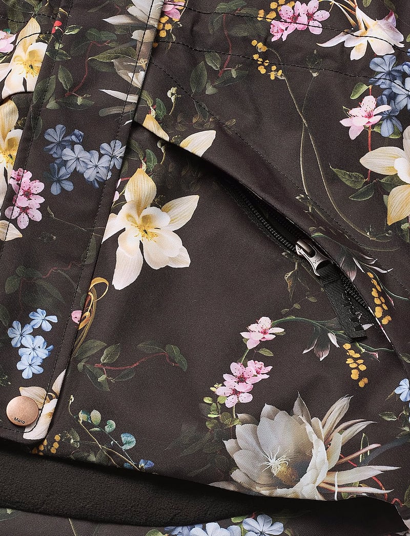 Molo - Cathy Fur - skijacken - paisley flowers - 3