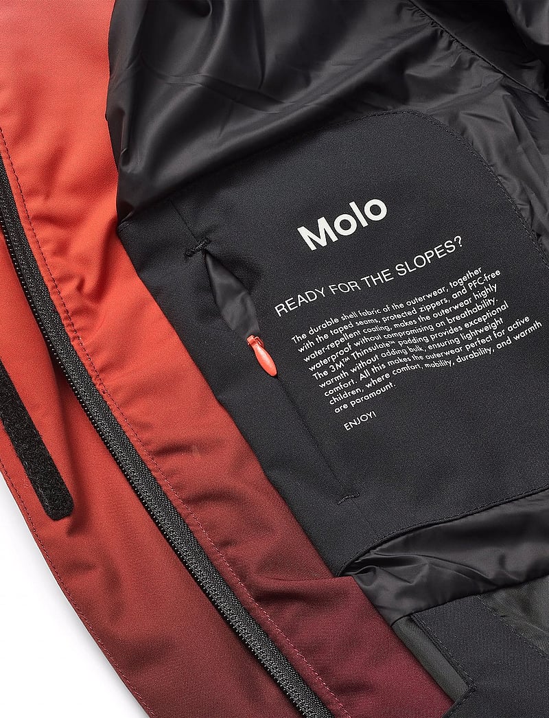 Molo - Hansine Pro - ski jackets - fiery red - 2