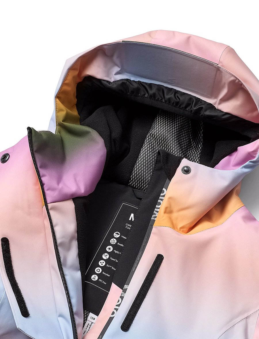 Molo - Pearson - skijacken - rainbow sky - 4