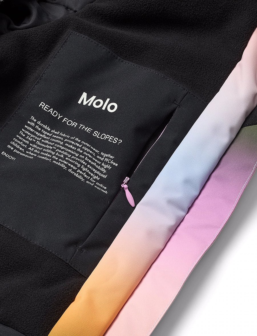 Molo - Pearson - skijacken - rainbow sky - 5
