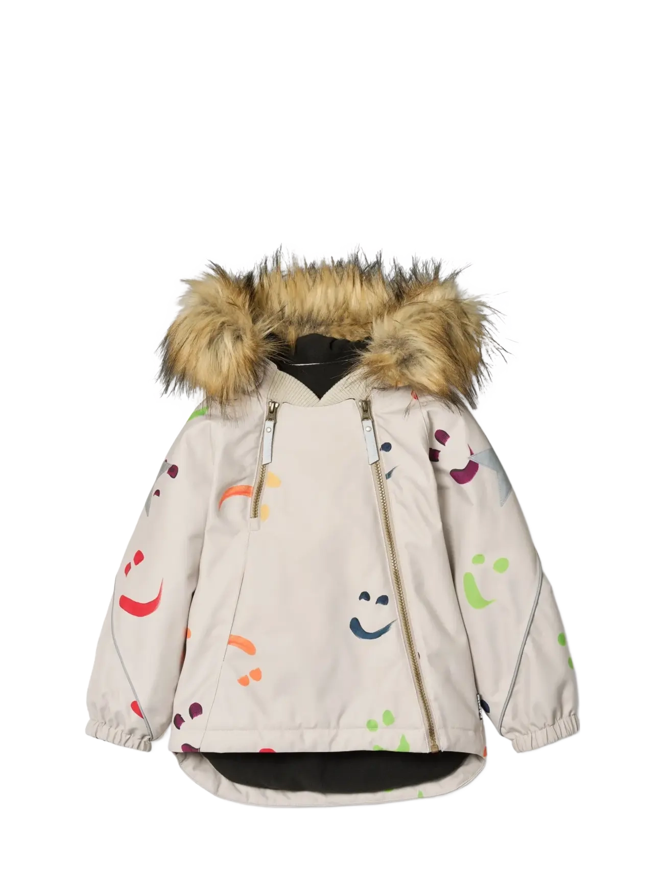 Molo Hopla Fur - 4 for 3 - ARTY EMOTIONS / cream
