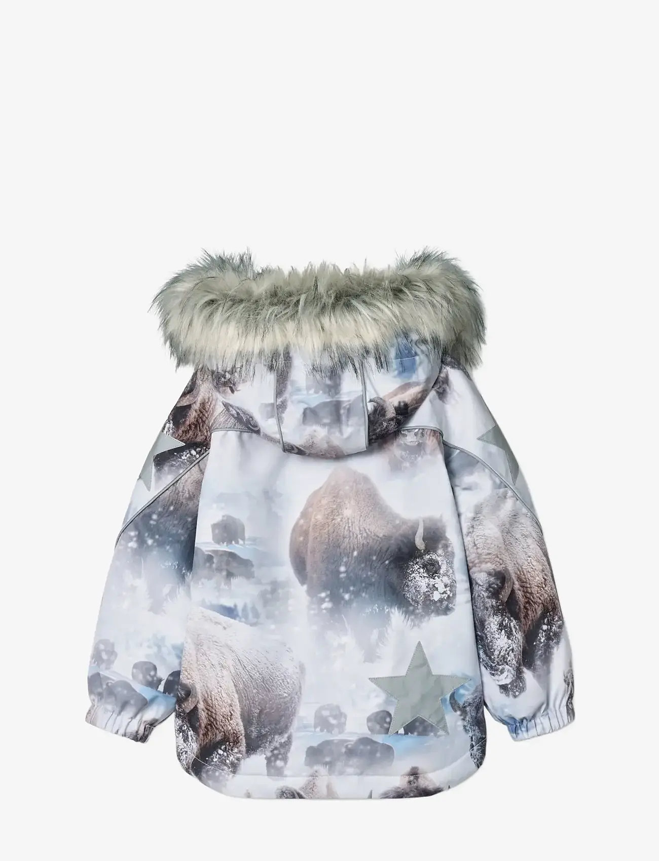 Molo - Hopla Fur - dunjakker & forede jakker - bison - 1