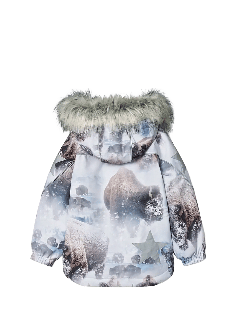 Molo - Hopla Fur - dunjakker & forede jakker - bison - 1