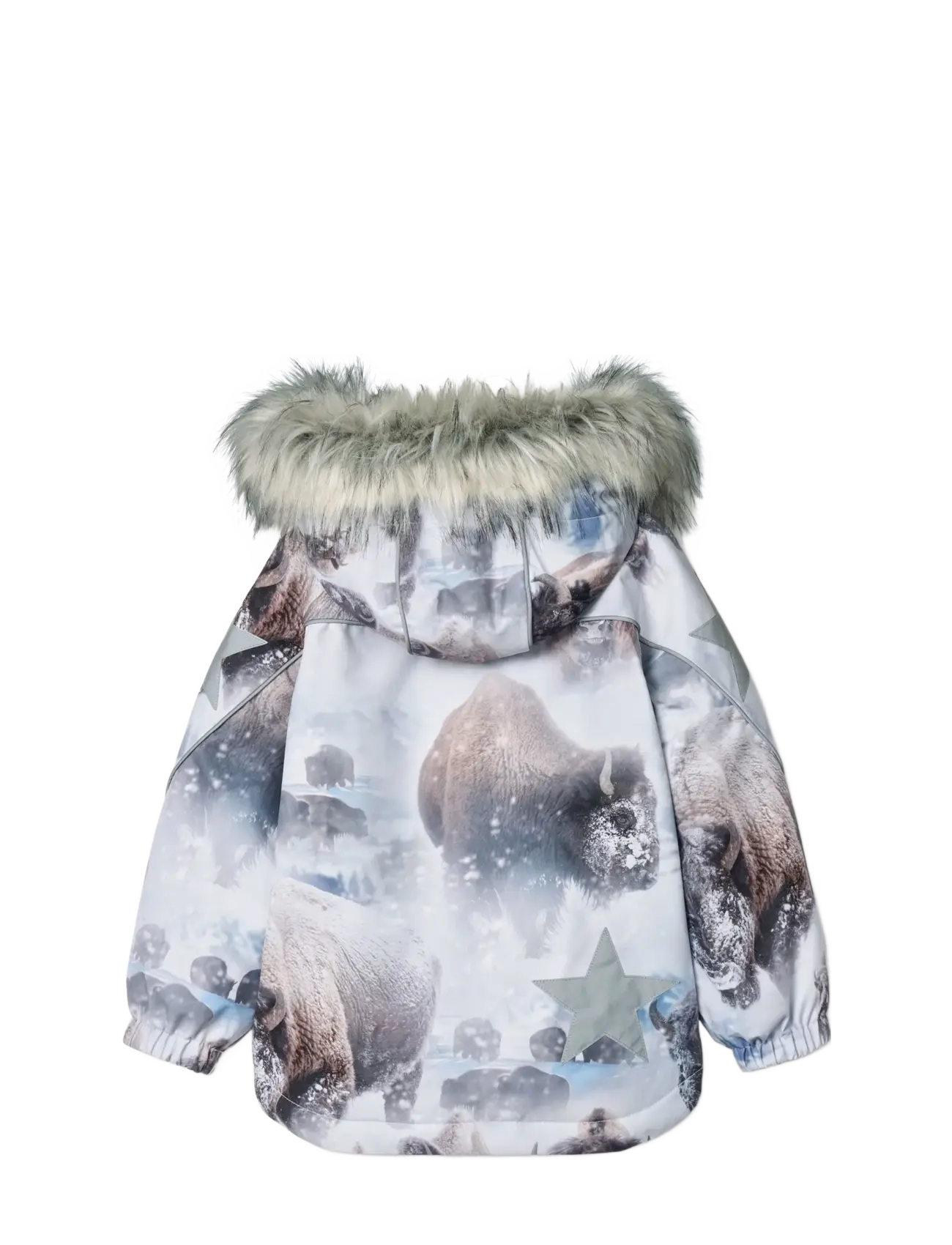 Molo - Hopla Fur - winter jackets - bison - 1