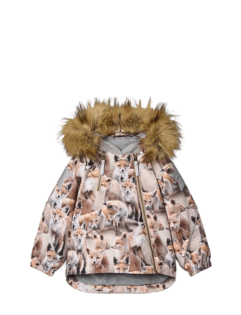 Molo - Hopla Fur - puhvis ja polsterdatud - playing foxes - 0