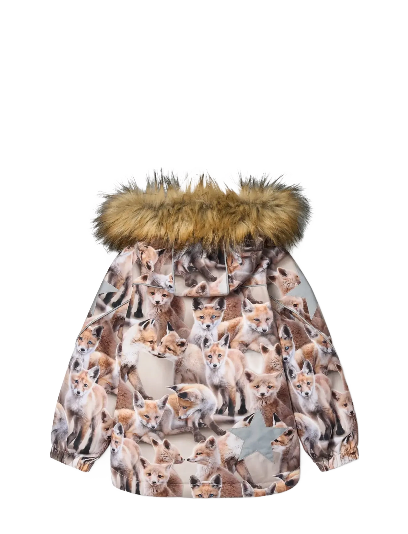 Molo - Hopla Fur - vinterjackor - playing foxes - 1
