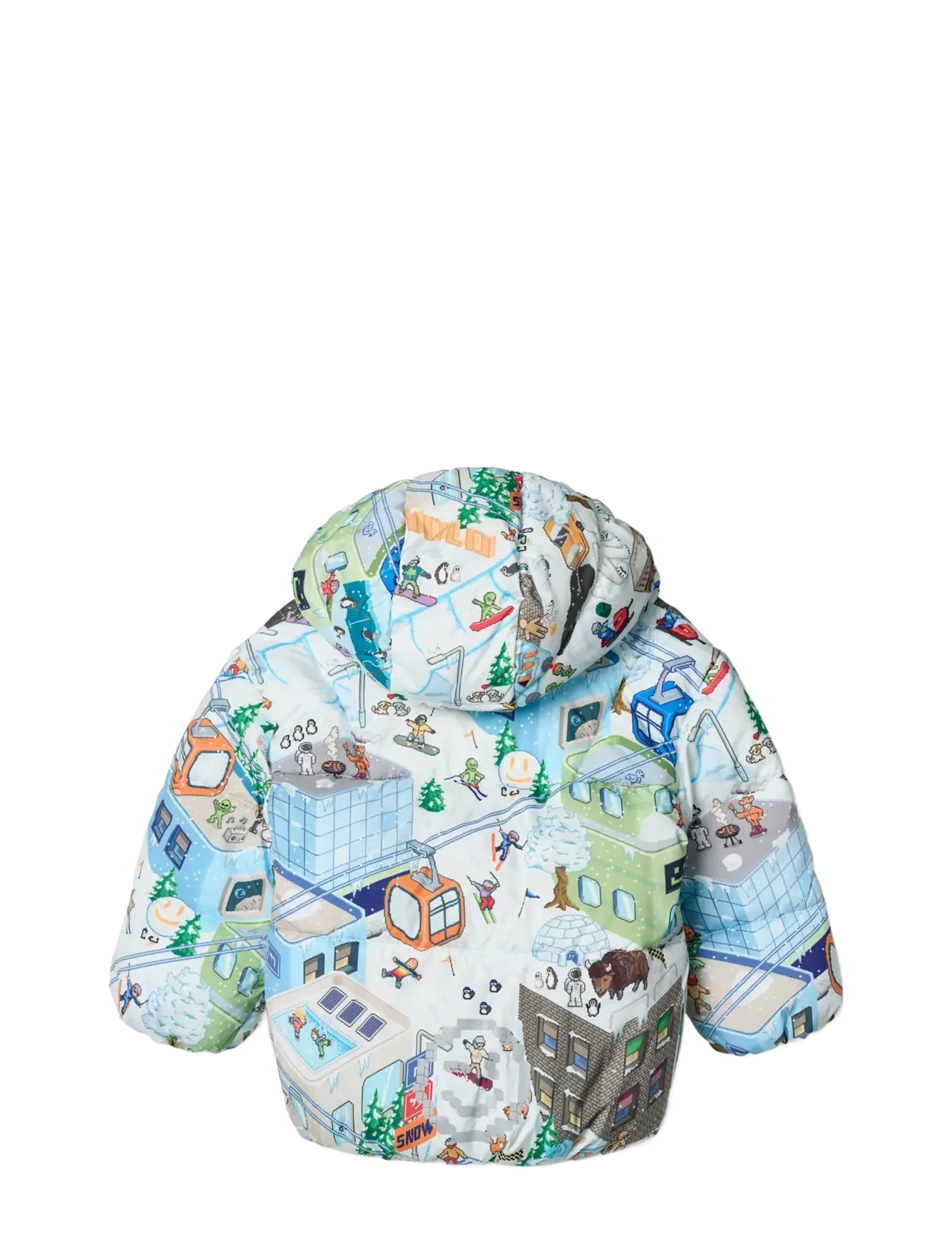 Molo - Harpo - puffer & padded - pixel winter - 1