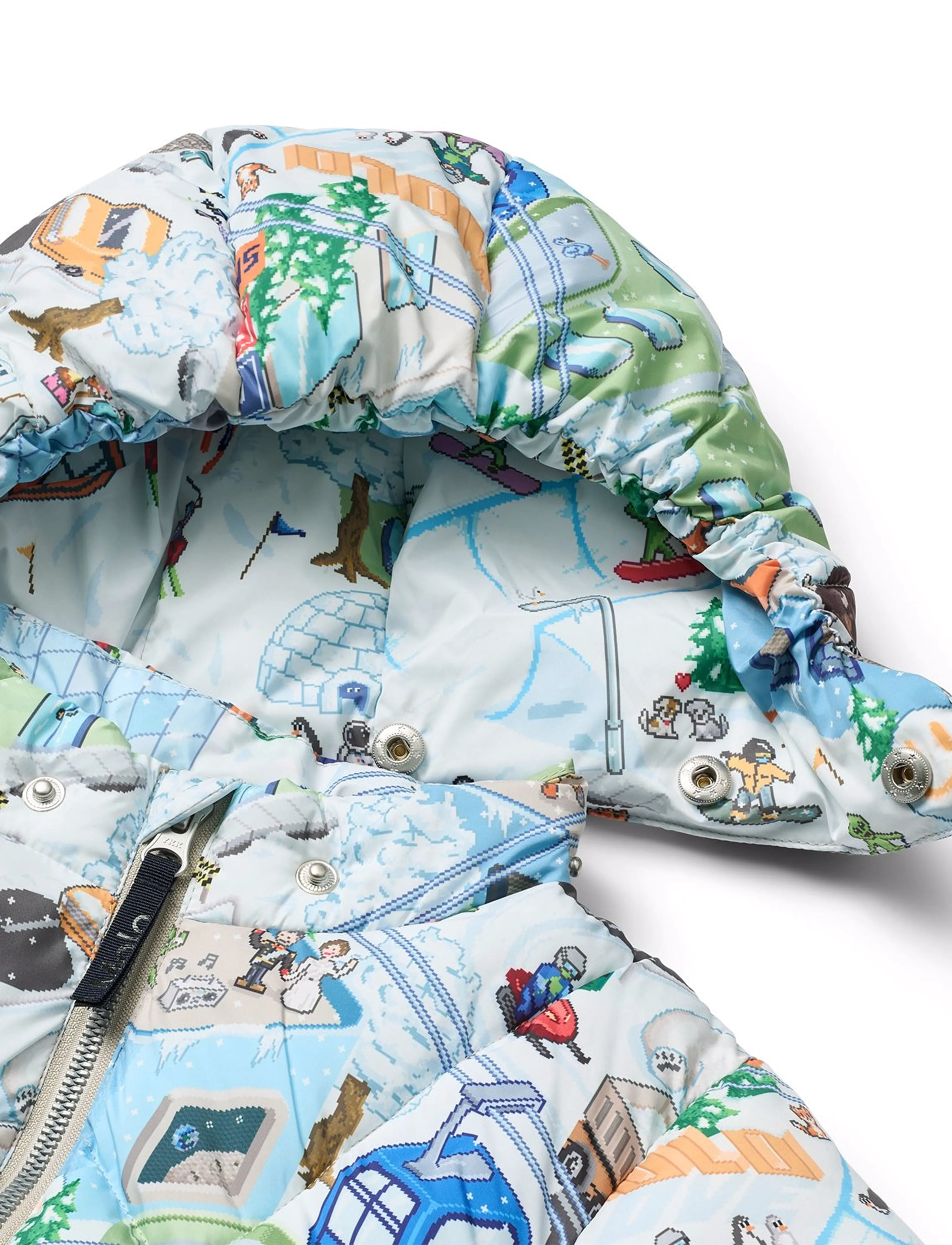 Molo - Harpo - puffer & padded - pixel winter - 2