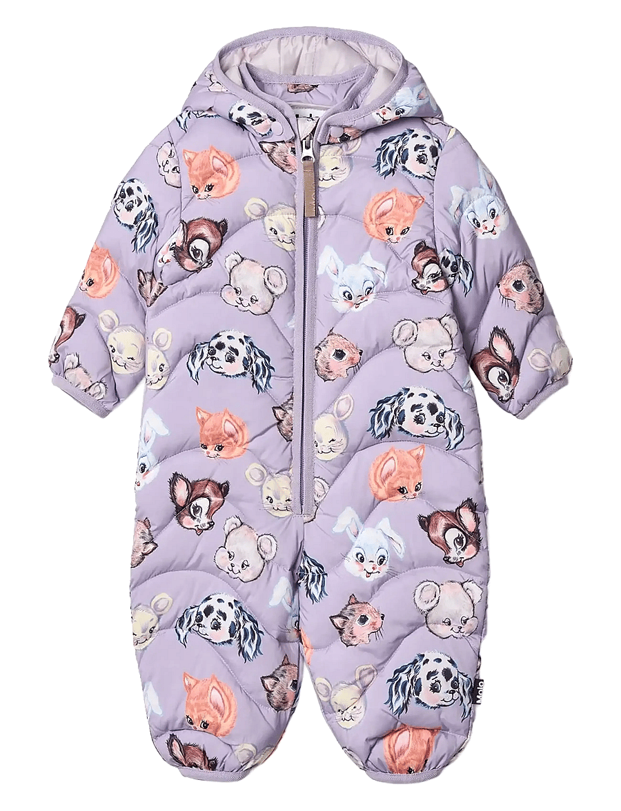 Molo - Honesty - snowsuit - itty bitty purple - 0