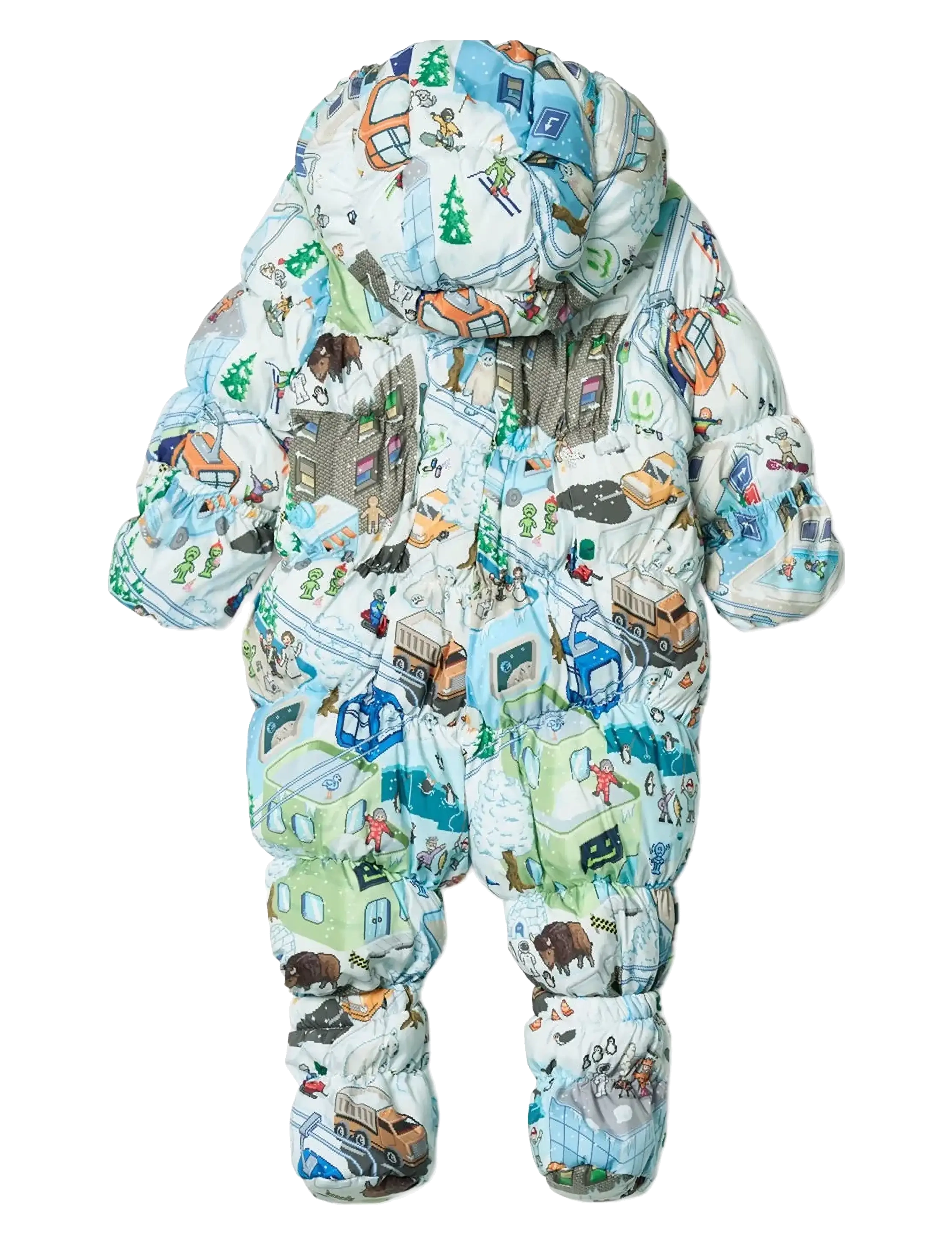 Molo - Hebe - coveralls - pixel winter - 1