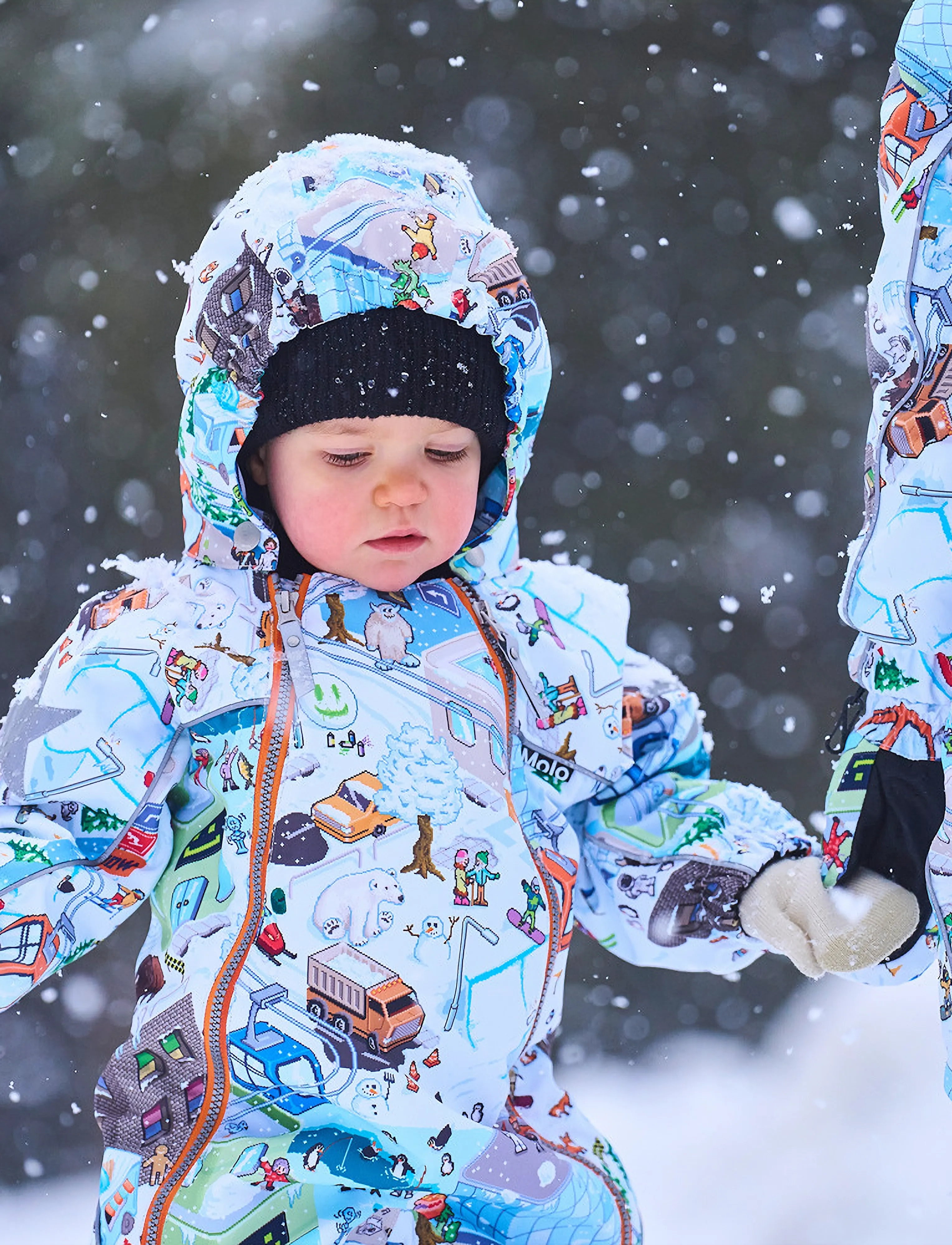Molo - Pyxis - coveralls - pixel winter - 3