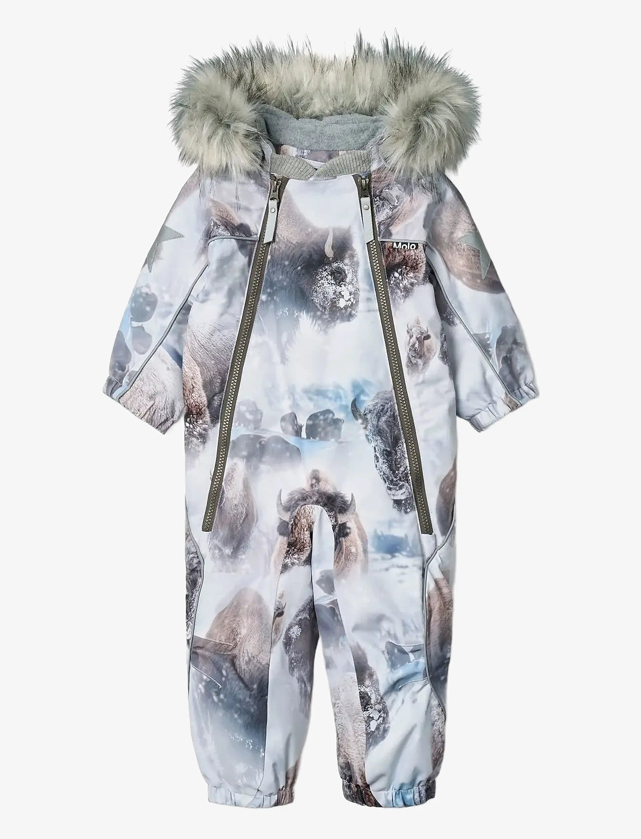 Molo - Pyxis Fur - børn - bison - 0