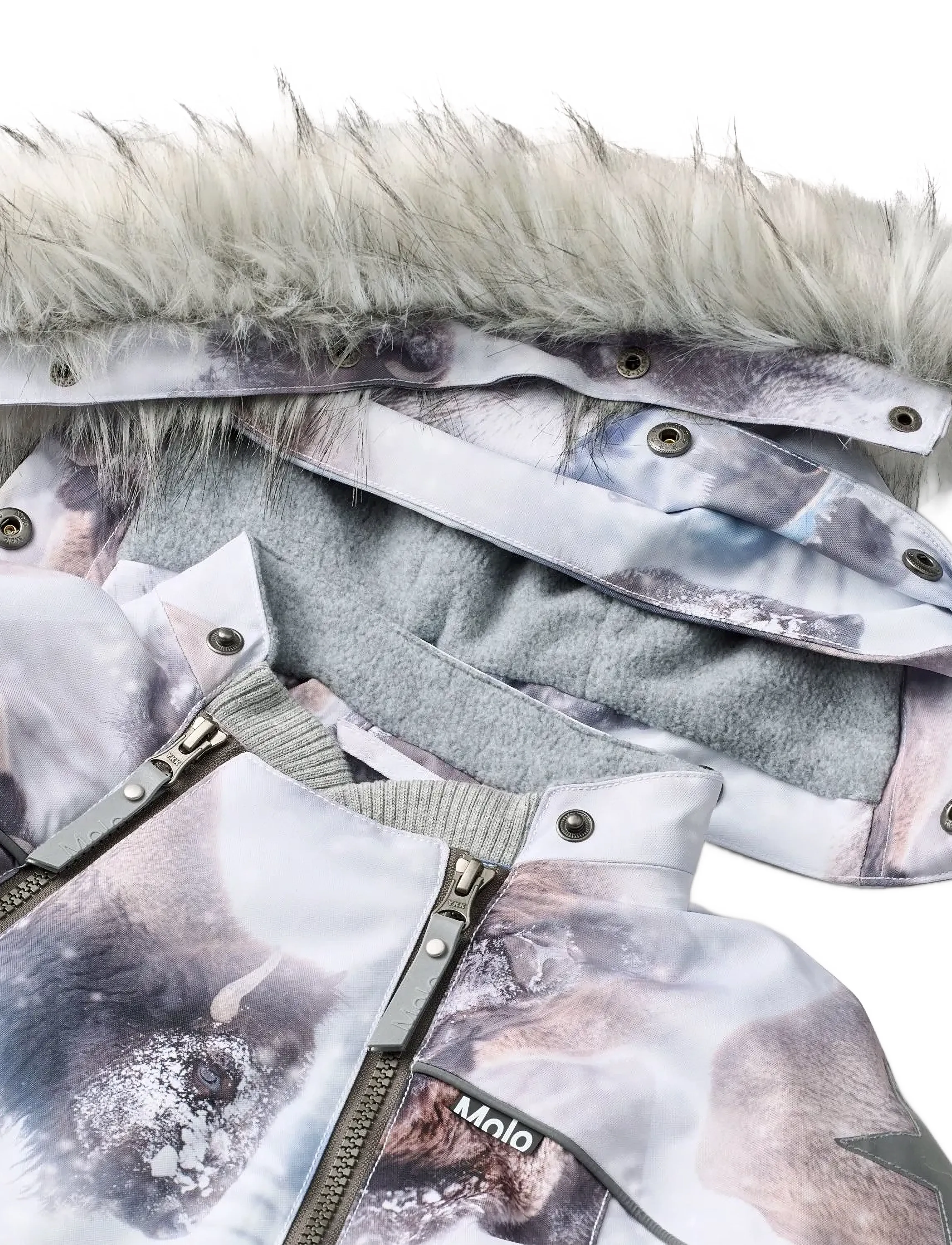 Molo - Pyxis Fur - overalls - bison - 2