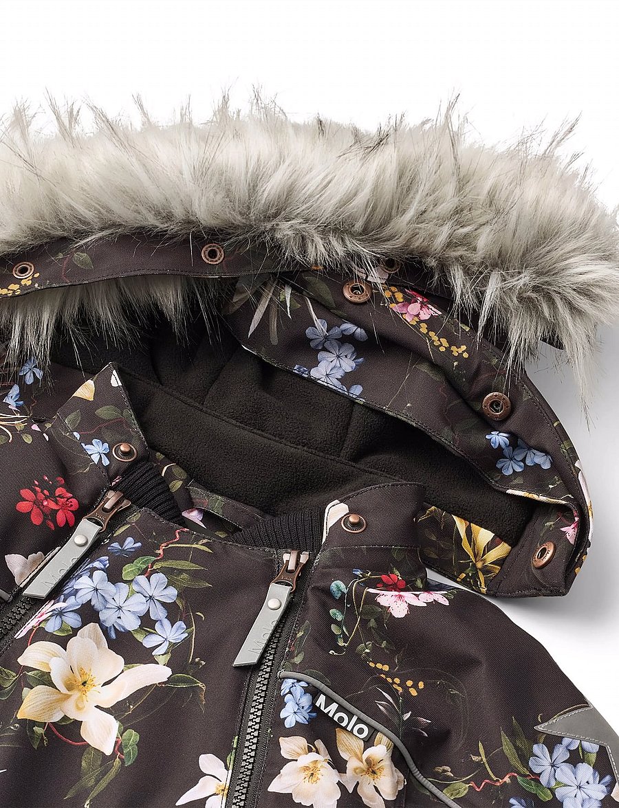 Molo - Pyxis Fur - snowsuit - paisley flowers - 2