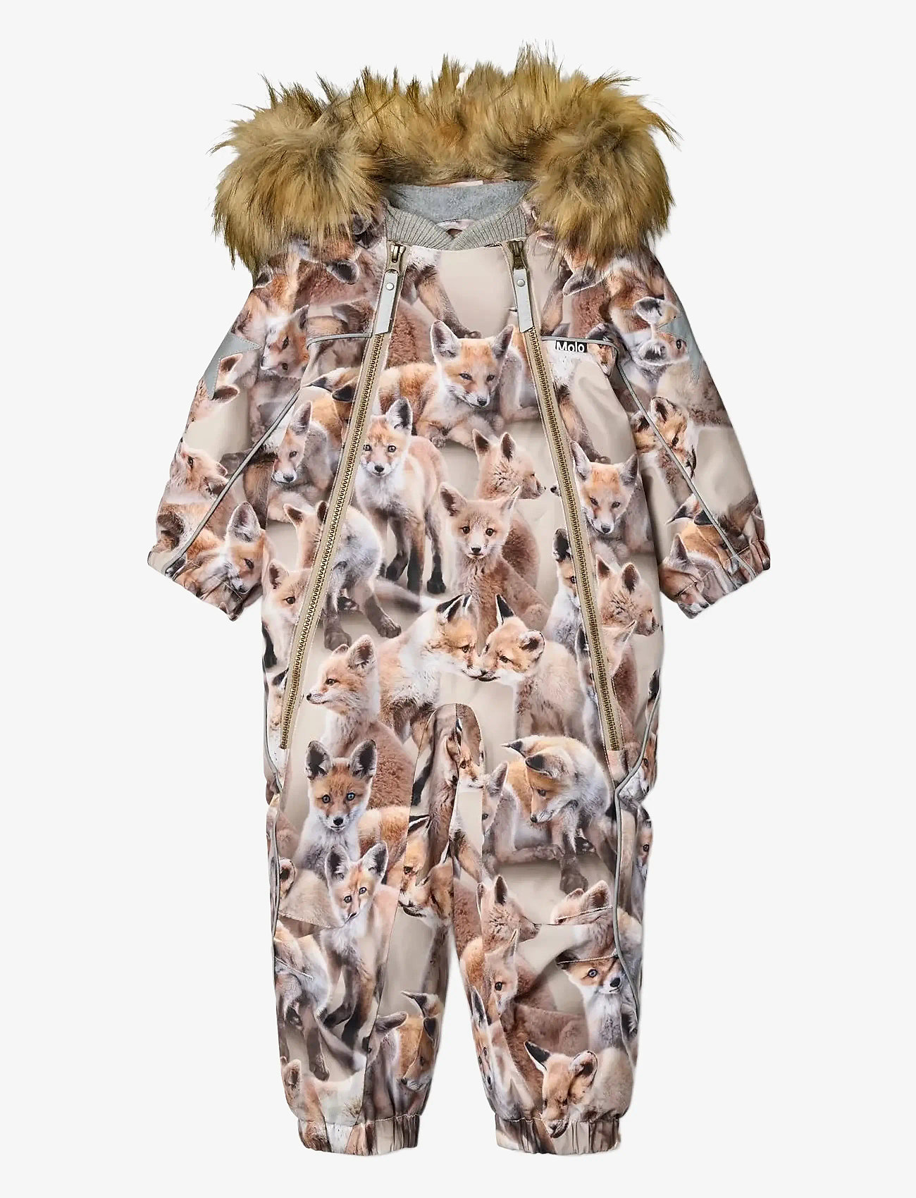 Molo - Pyxis Fur - børn - playing foxes - 0