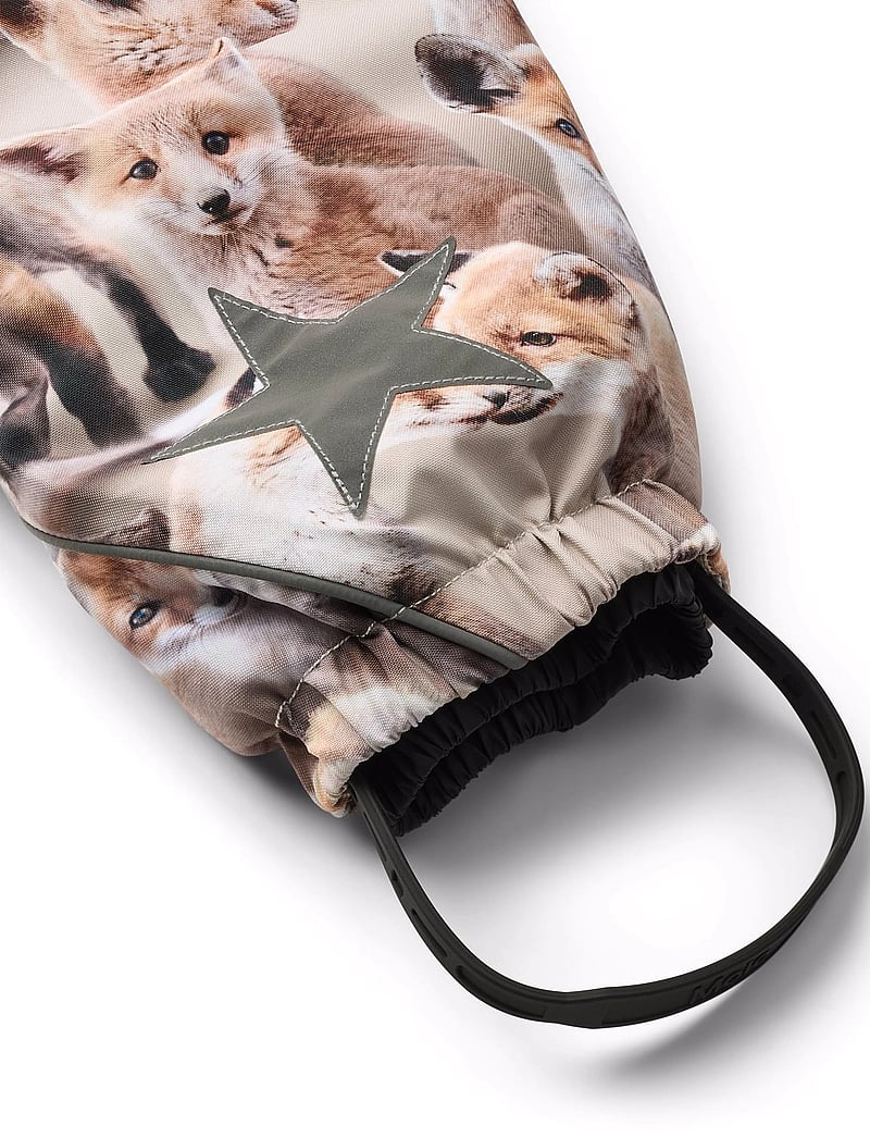 Molo - Pyxis Fur - snowsuit - playing foxes - 5