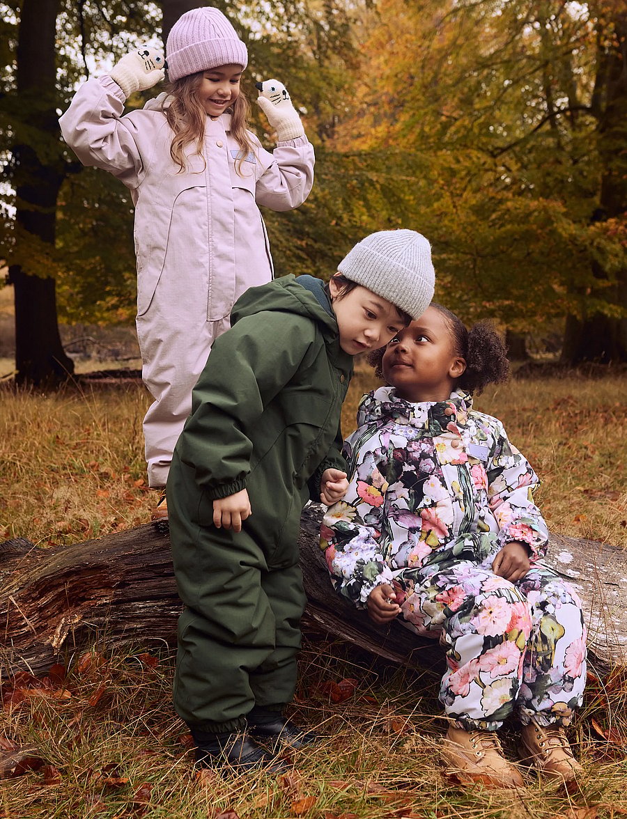 Molo - Pingo - snowsuit - flower art - 0
