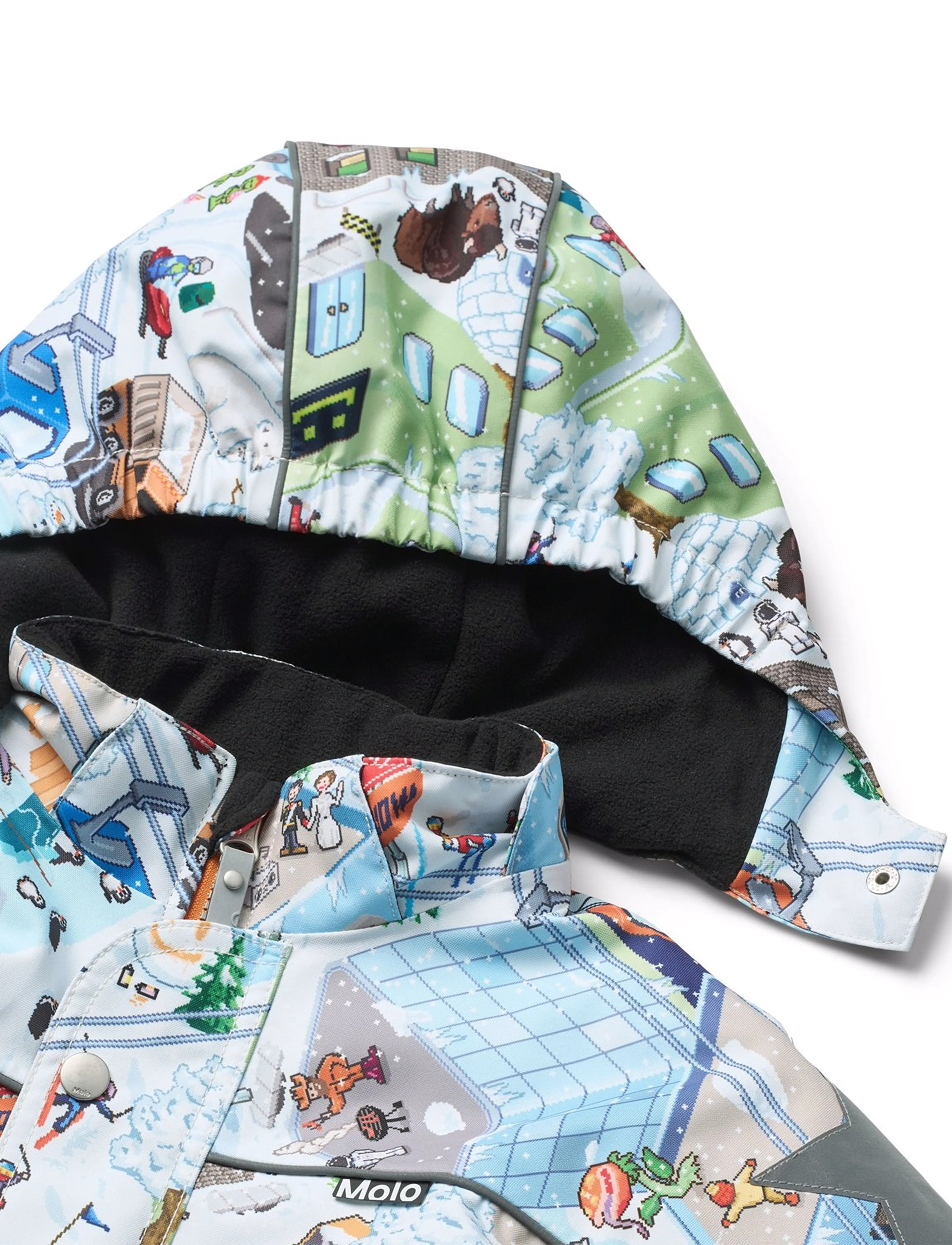 Molo - Polaris - talvekombinesoon - pixel winter - 3