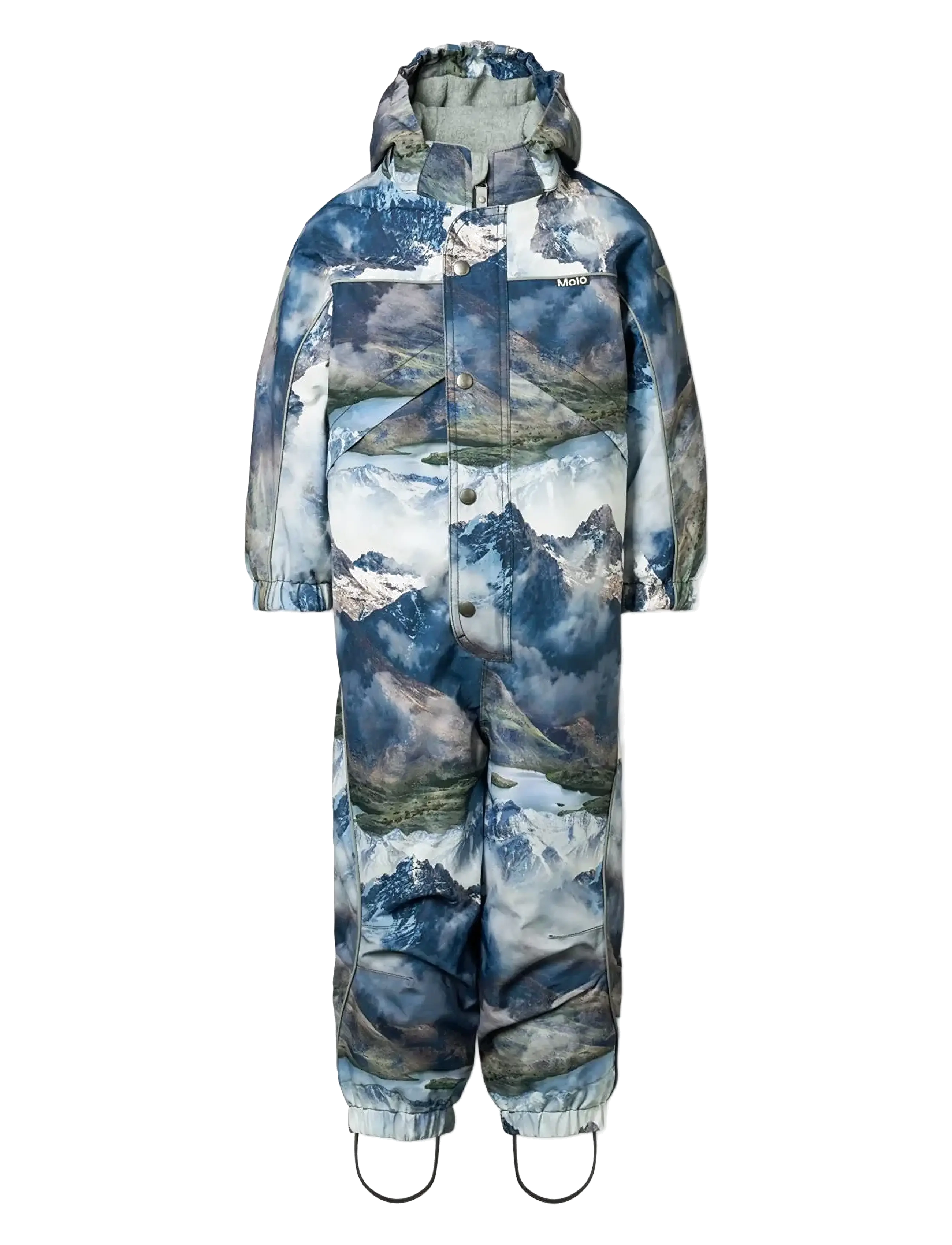 Molo Polaris - Overalls - SNOWY MOUNTAINS / blue