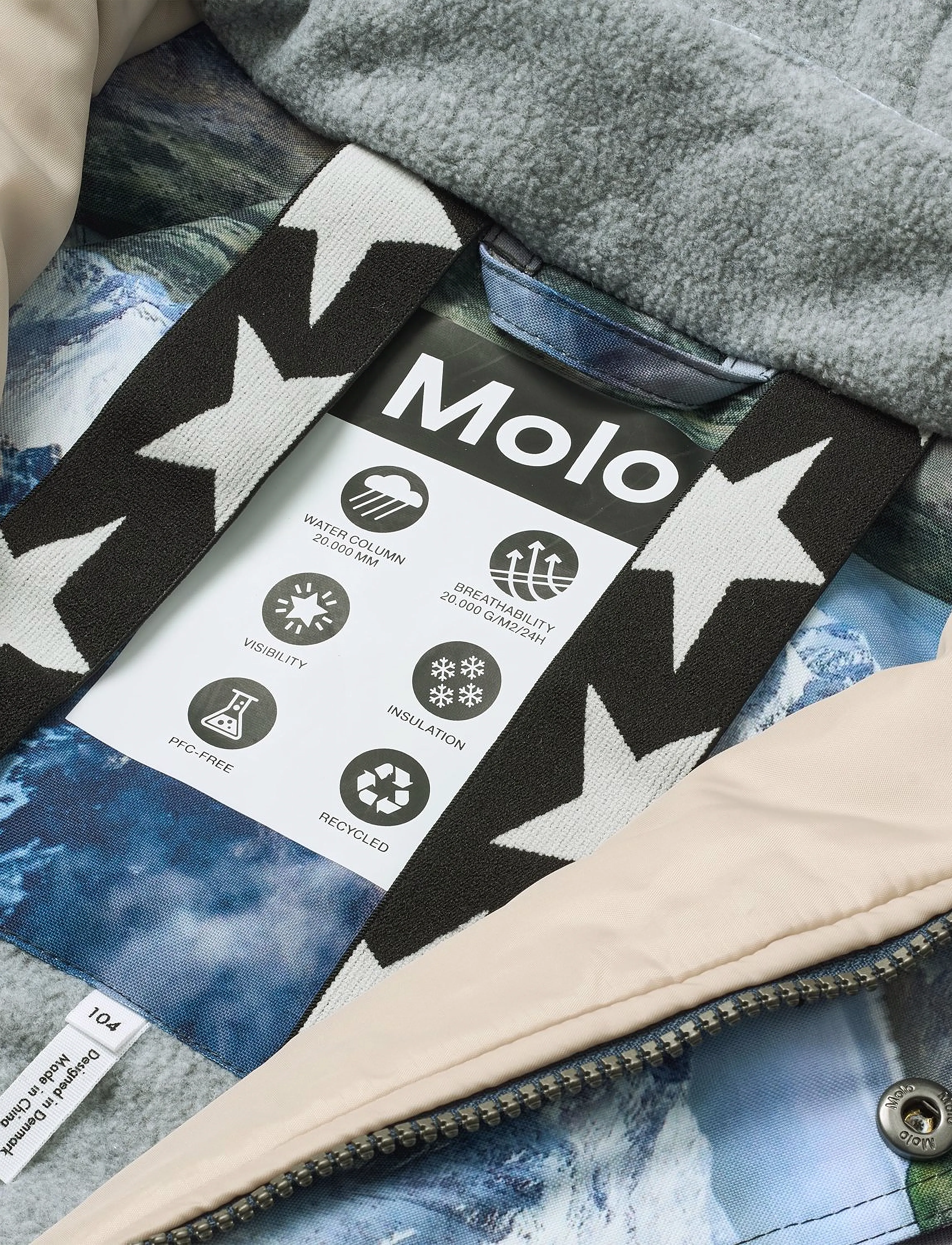 Molo - Polaris - shop efter alder - snowy mountains - 5
