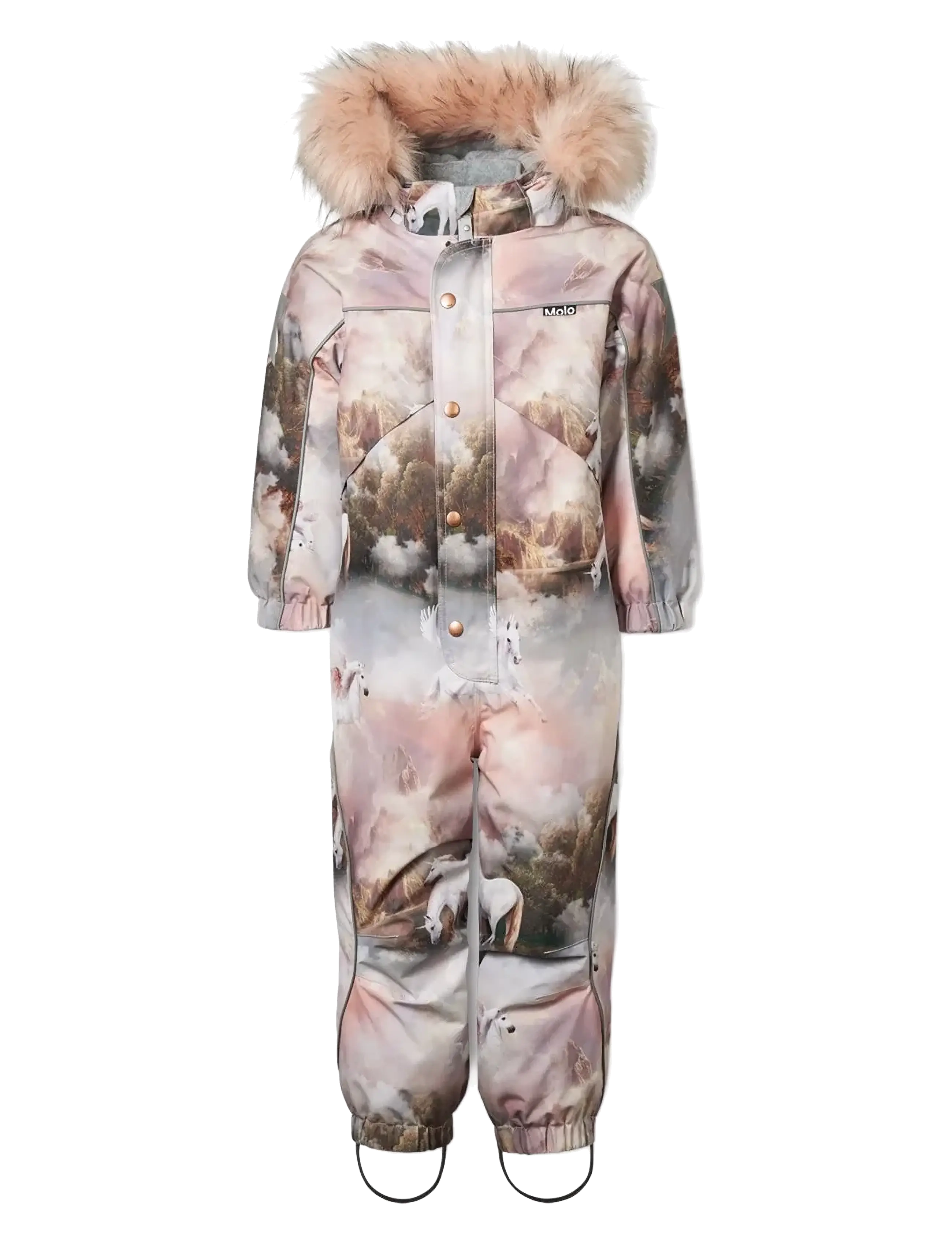 MOLO Polaris Pelz Pink - 92 - Kinder