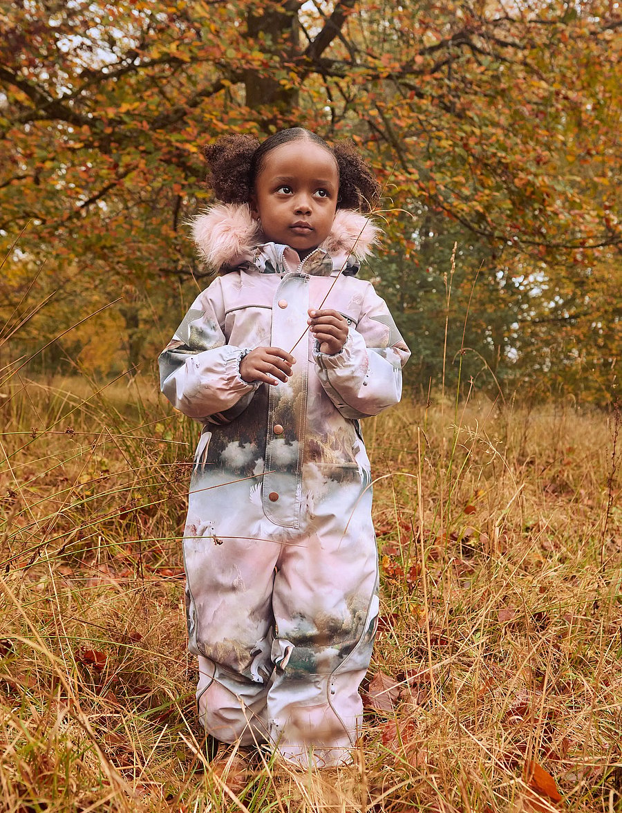 Molo - Polaris Fur - snowsuit - utopia - 0