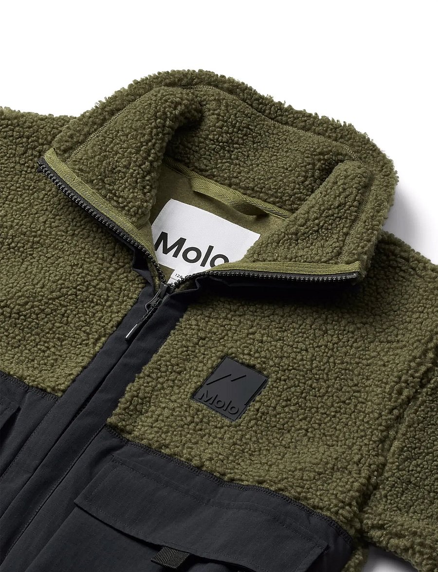 Molo - Utha - fleecejacken - bark - 4