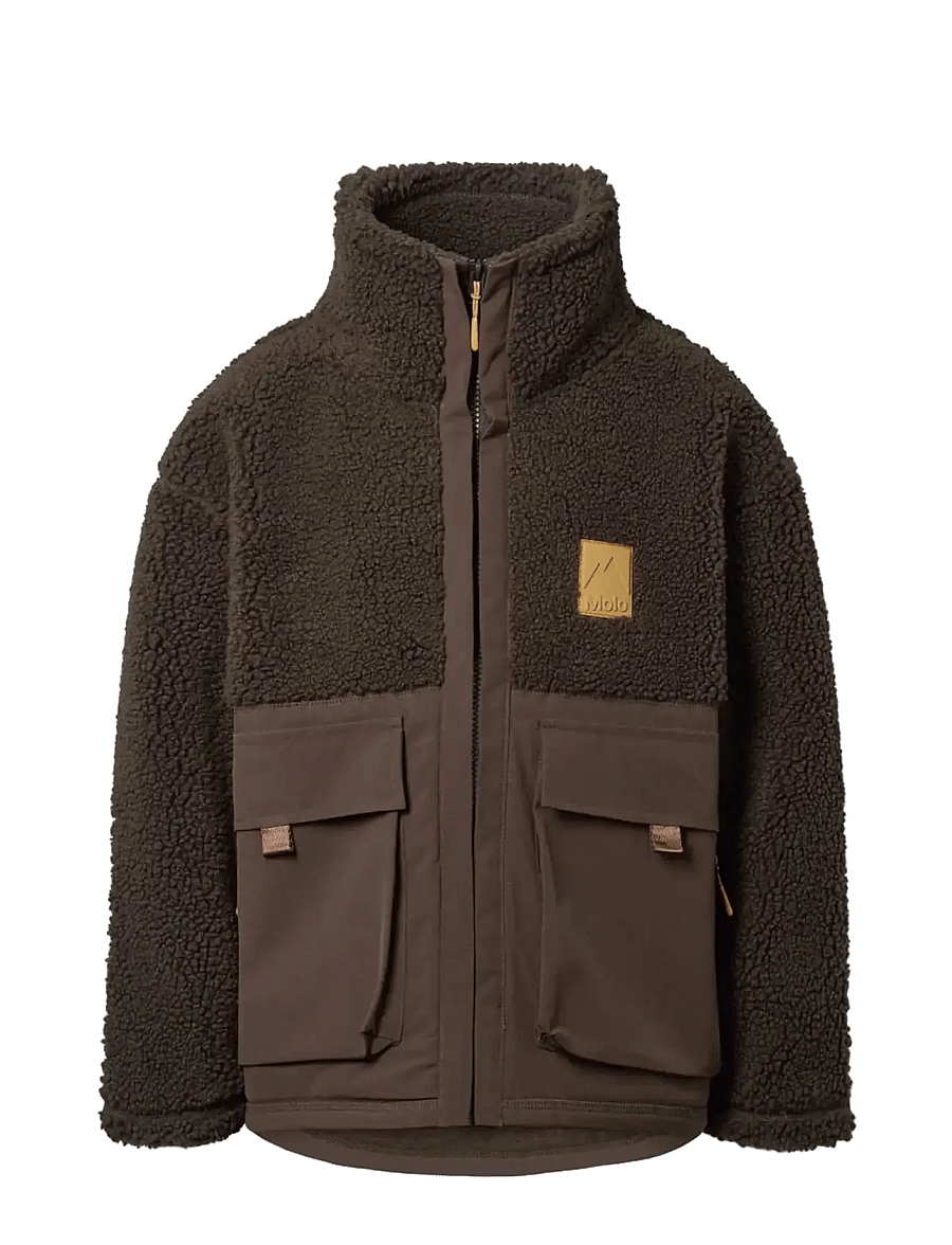 Molo - Utha - fleecejacken - bark brown - 0