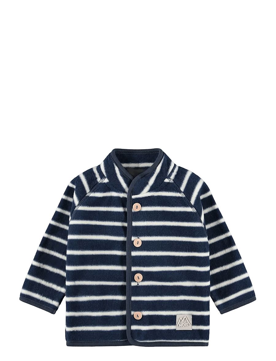 Molo - Uli - fleecejackor - infinity stripe - 0
