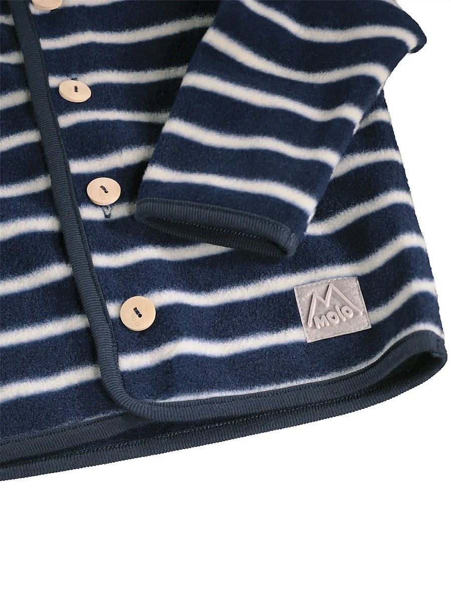 Molo - Uli - fleecejackor - infinity stripe - 3