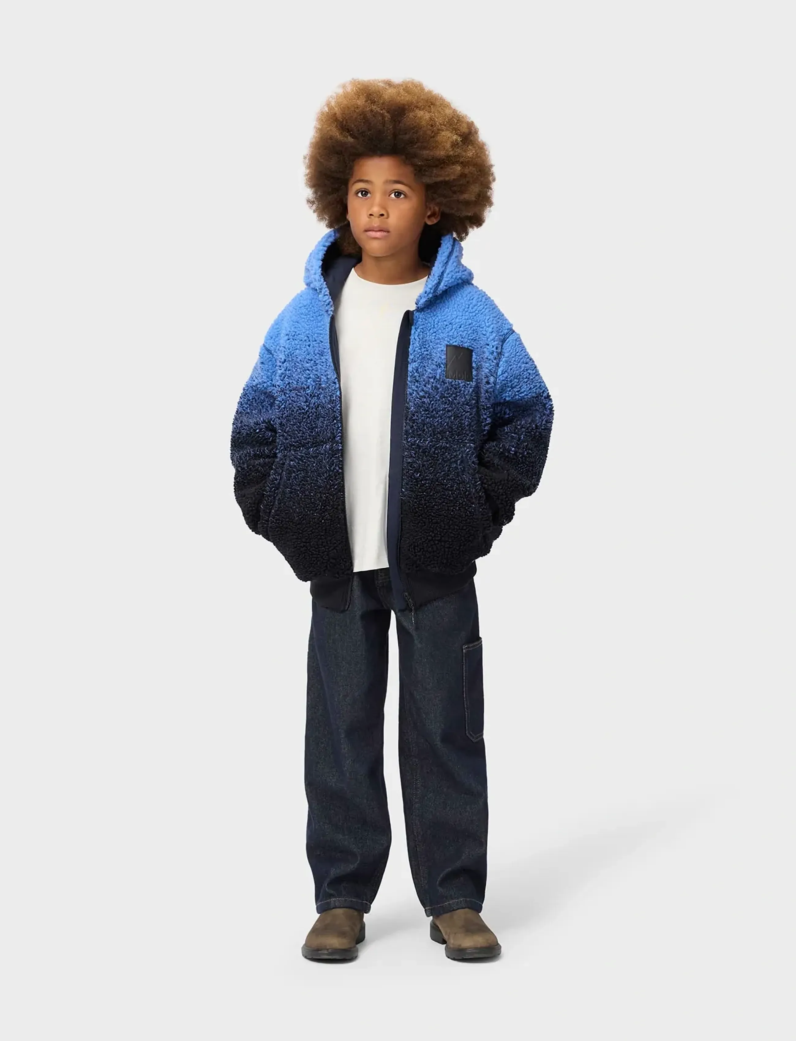 Molo - Hazzy - fleecejacken - faded blues - 4