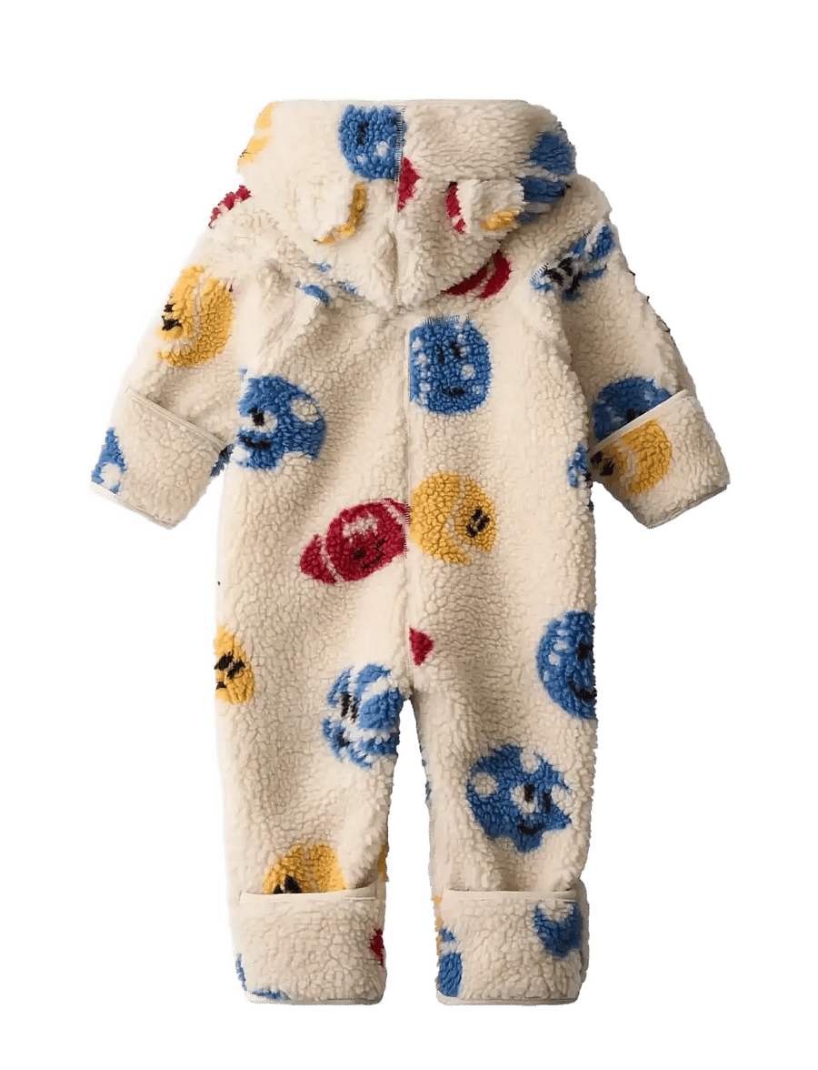 Molo - Umeko - fleece overalls - cute balls - 1