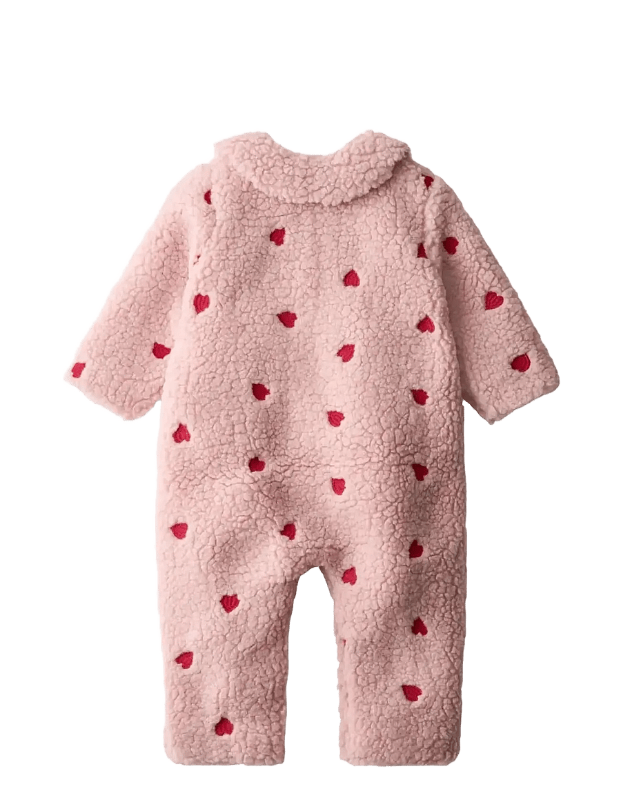 Molo - Udella - fleecedragter - red hearts soft - 1
