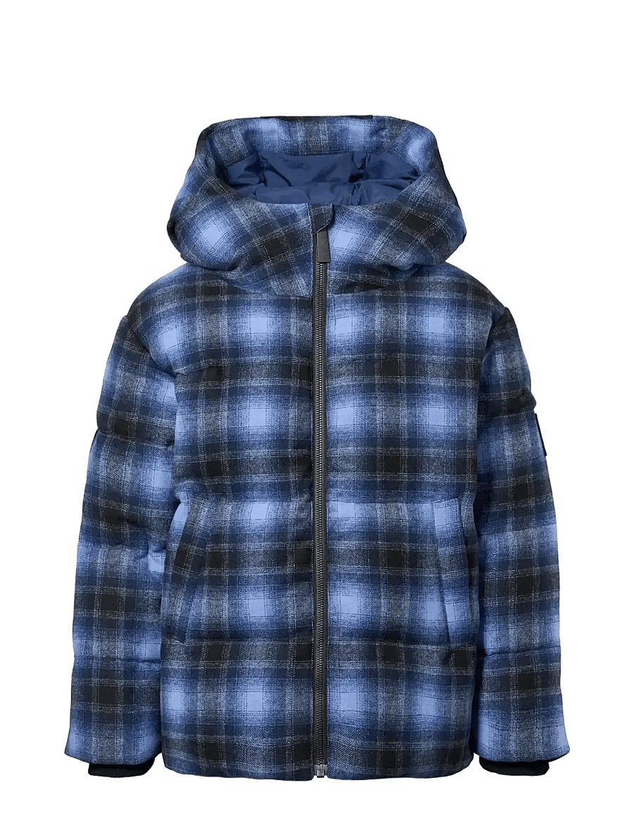 Molo - Hilo Wool - soojad ja polsterdatud - check navy - 1