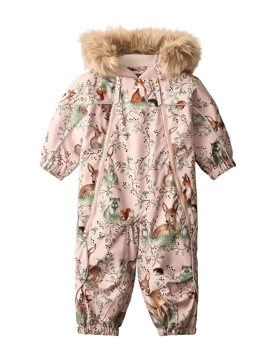 Molo - Pyxis Fur - thermo overalls - furry friends - 1