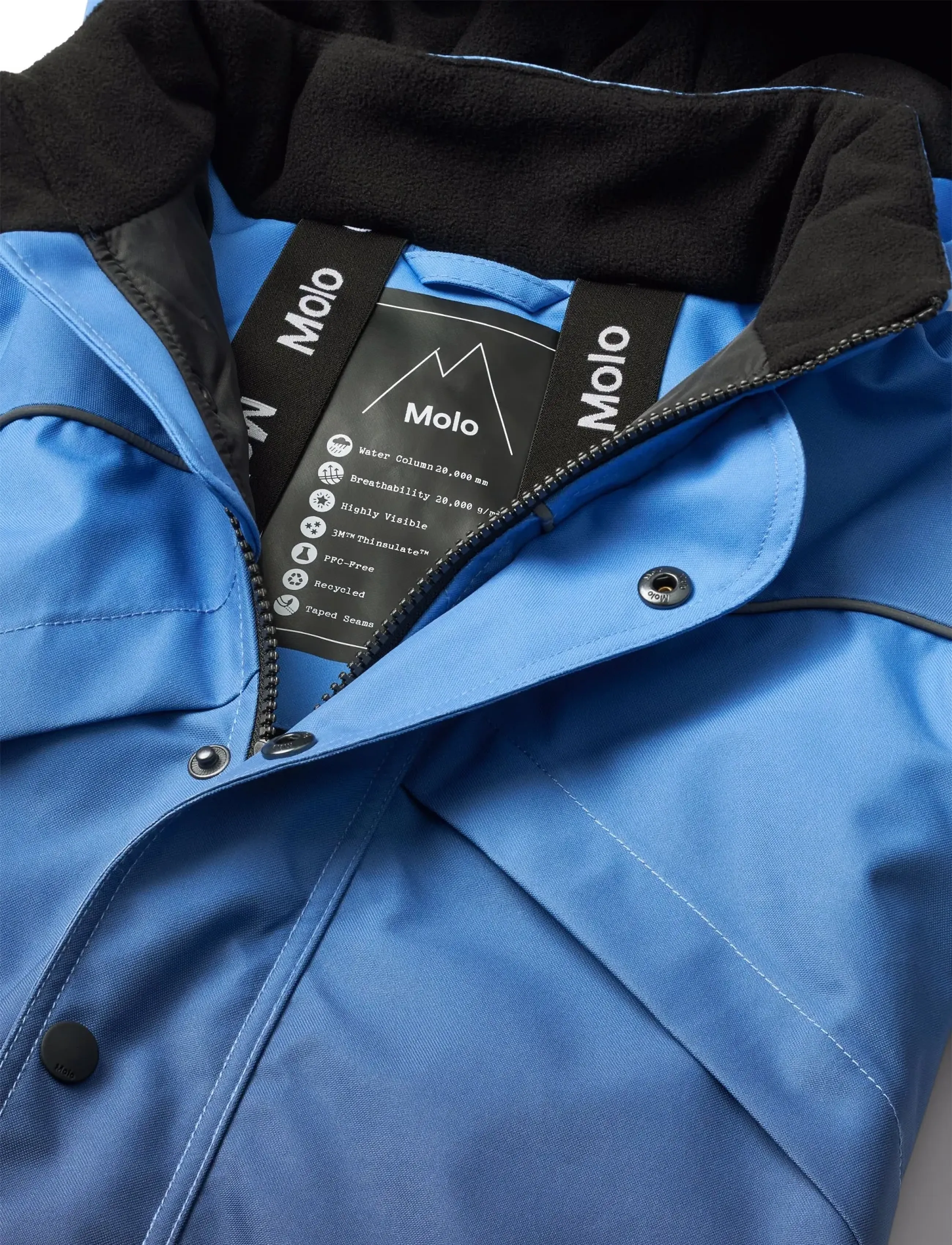 Molo - Polaris - vinteroveraller - faded blues - 5