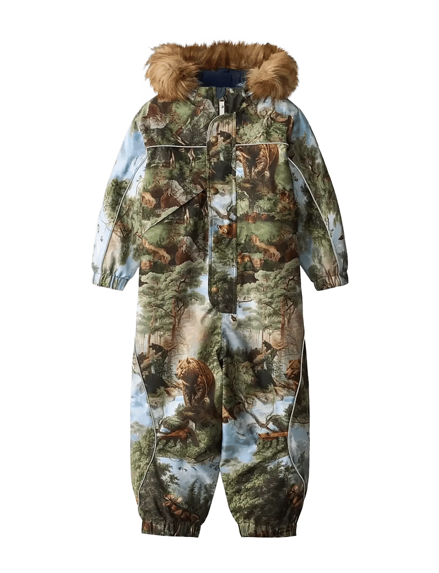 Molo - Polaris Fur - vinteroveraller - forest art - 1