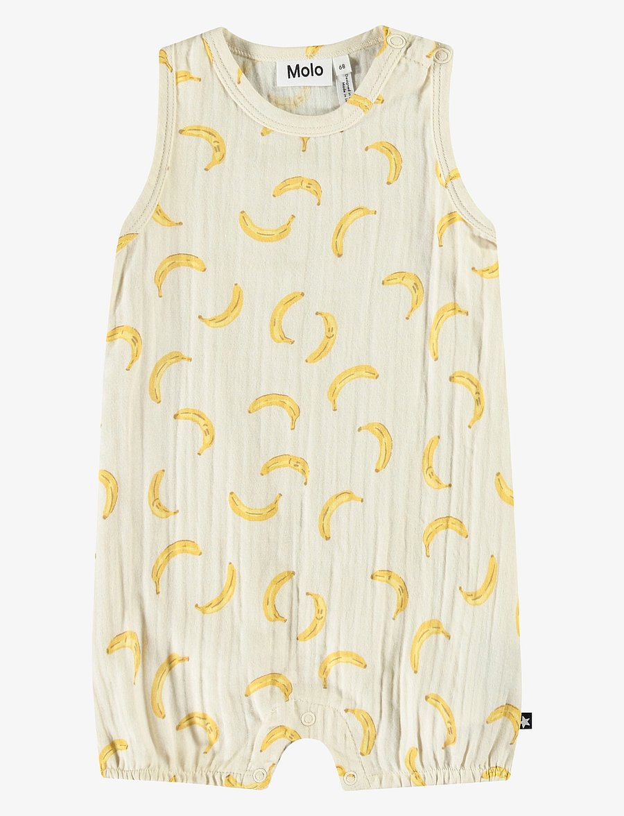 Molo - Forever - short-sleeved - cute bananas - 0