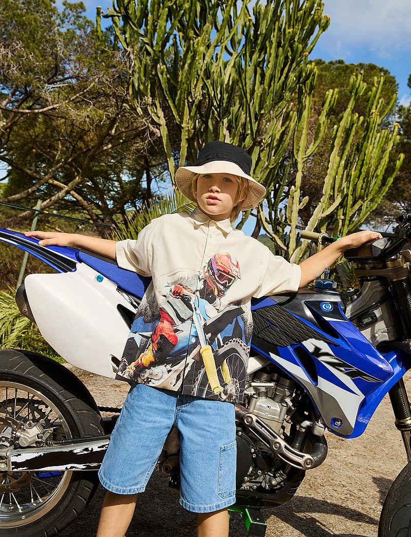 Molo - Archie - denim shorts - indigo light - 3