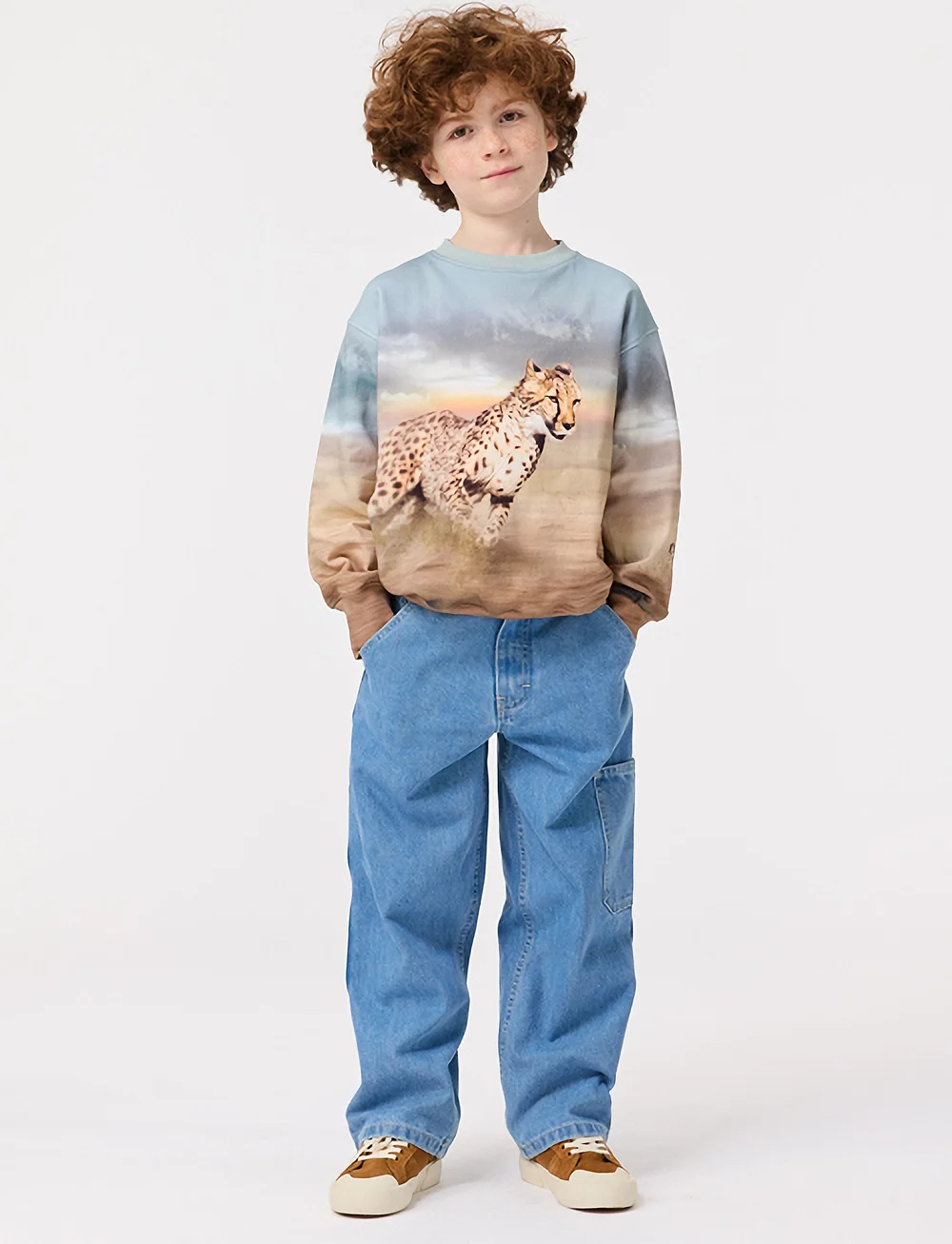 Molo - Archer - rúmar gallabuxur - indigo light - 2