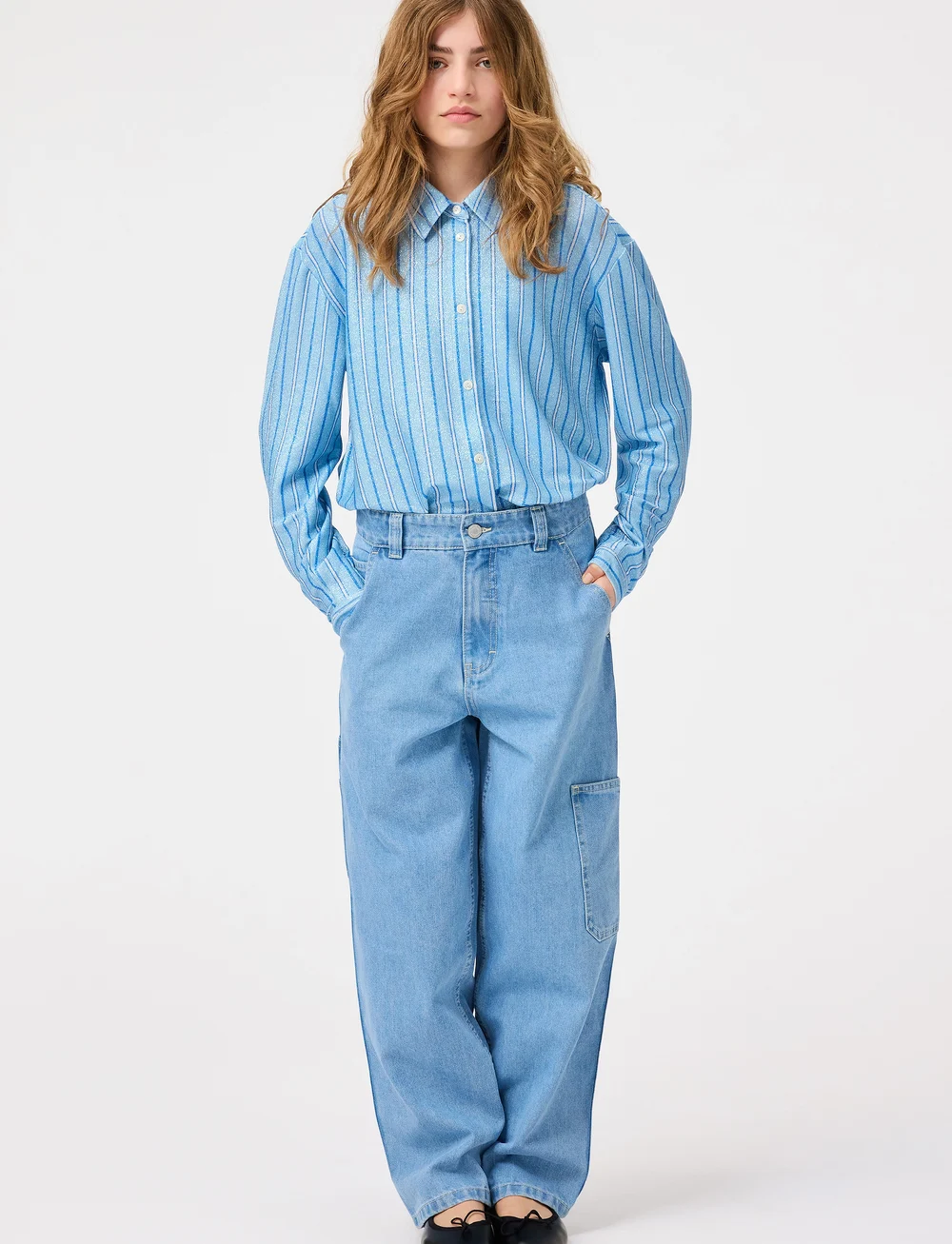 Molo - Archer - rúmar gallabuxur - indigo light - 3