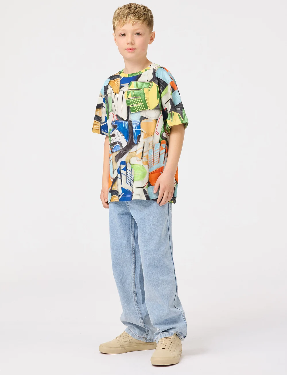 Molo - Aiden - loose jeans - washed down - 0