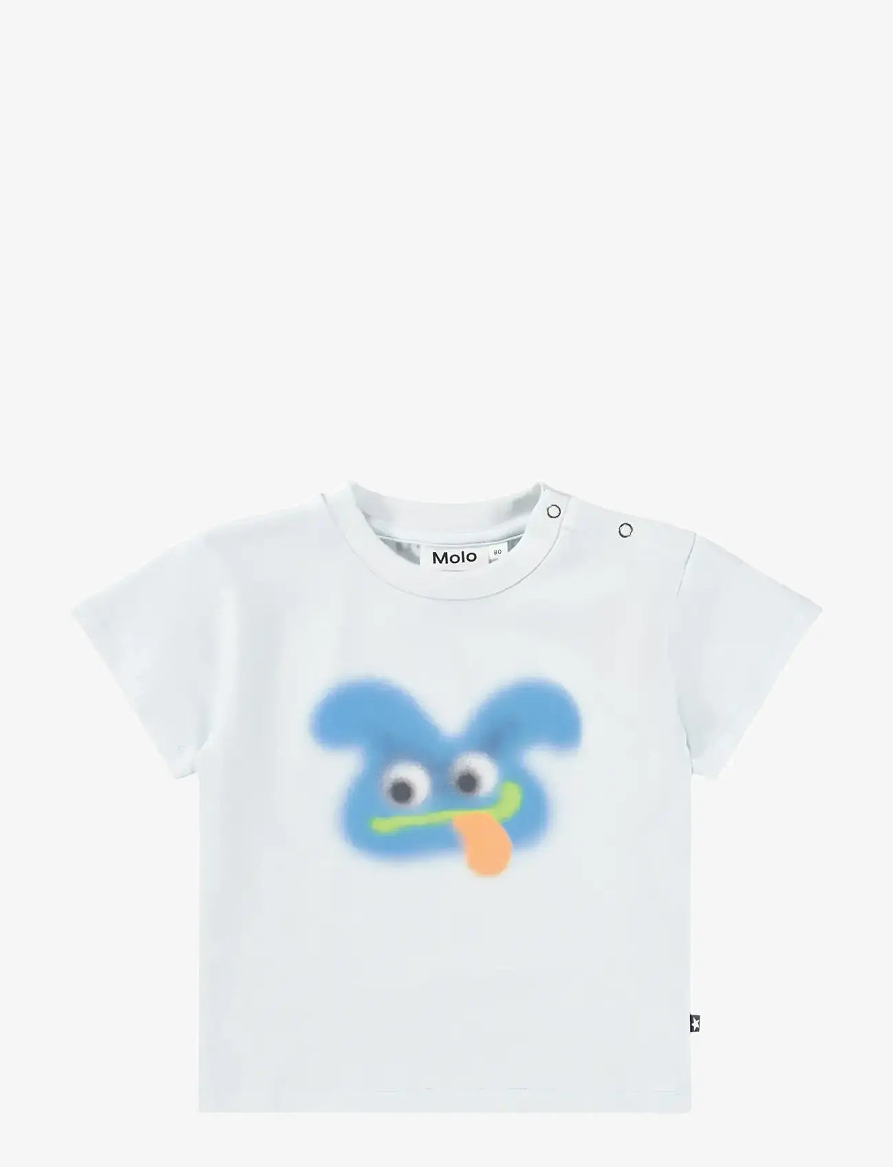Molo - Enzo - kortærmede t-shirts - fuzzy friend - 0