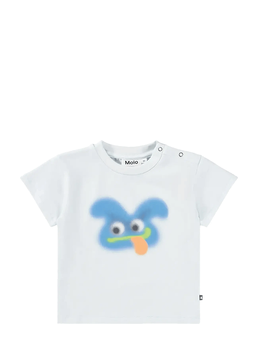Molo - Enzo - kortærmede t-shirts - fuzzy friend - 0