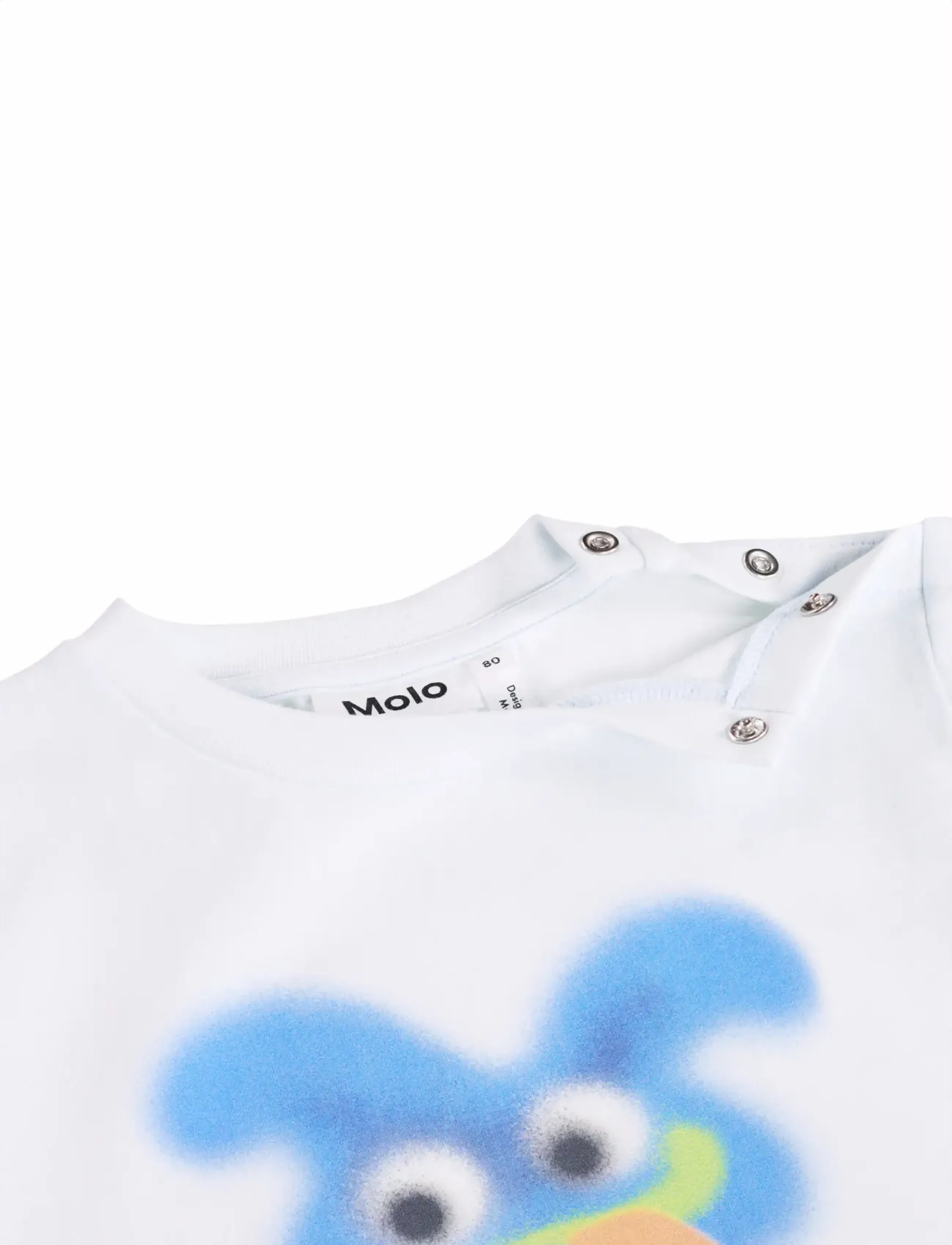 Molo - Enzo - kortærmede t-shirts - fuzzy friend - 2