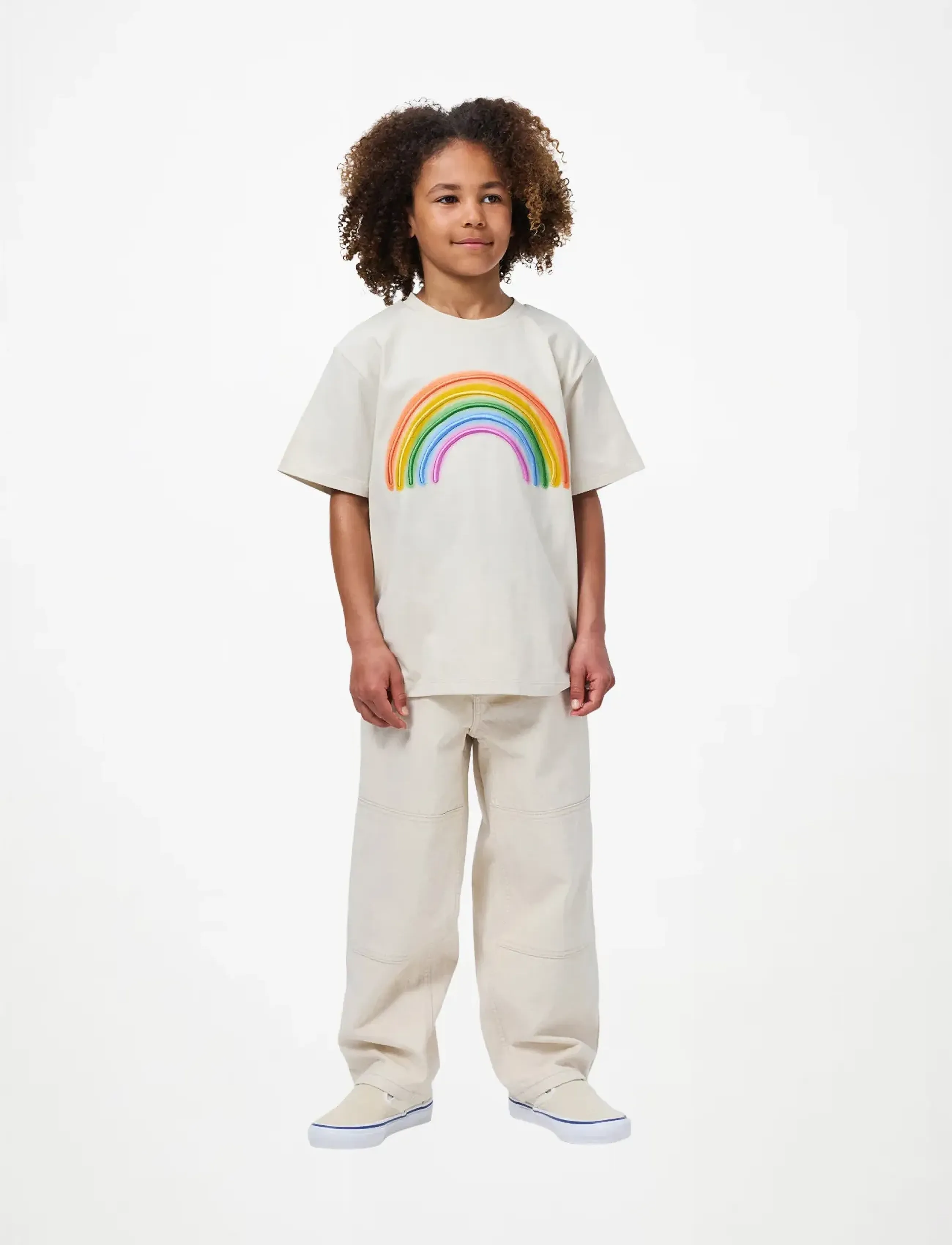 Molo - Riley - kortærmede - hazy rainbow - 4