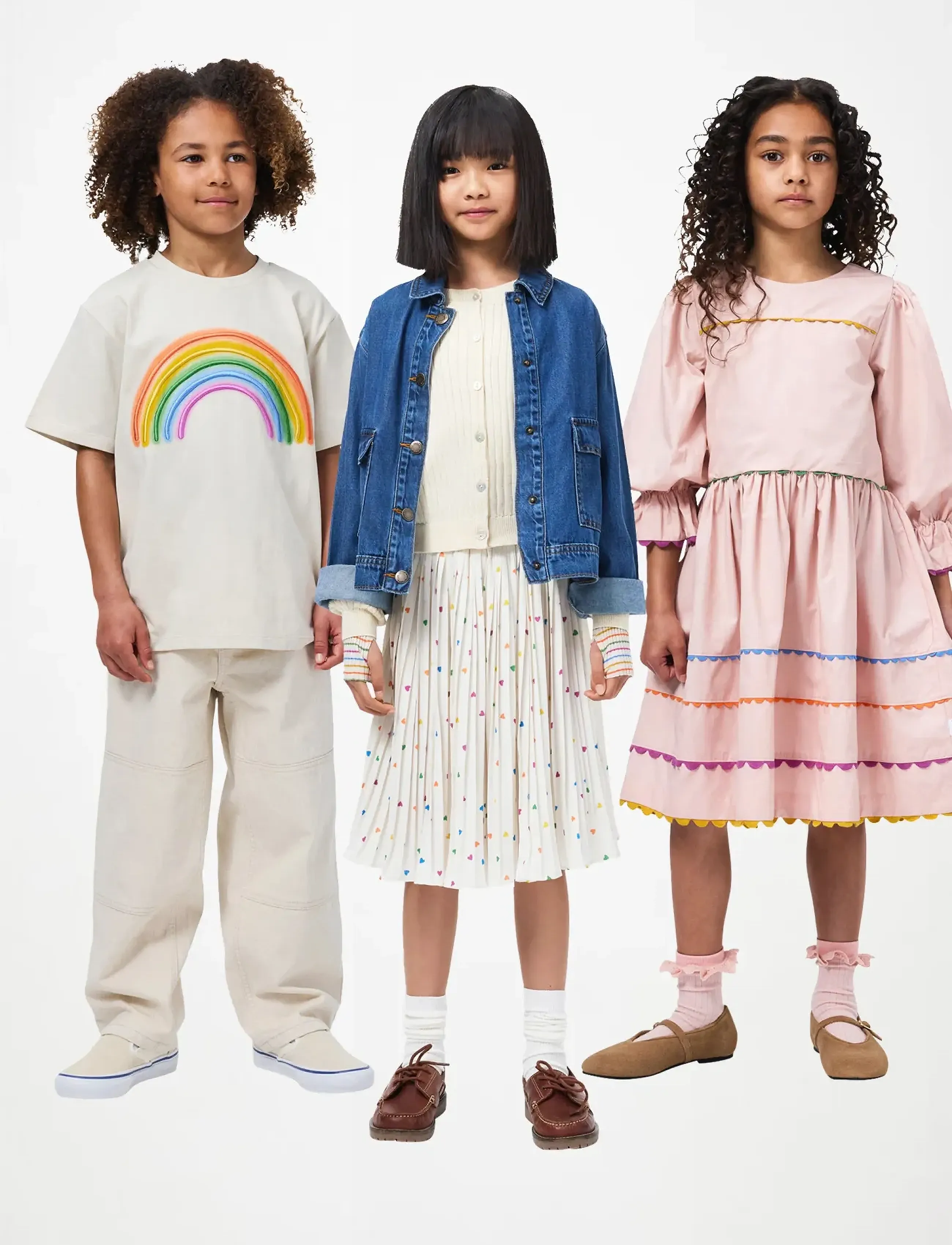 Molo - Riley - kortærmede - hazy rainbow - 5